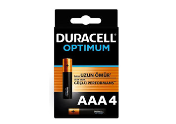 باتری دوراسل اپتیموم سایز AAA