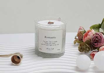 شمع معطر لیوانی رمانتیک کد 1840